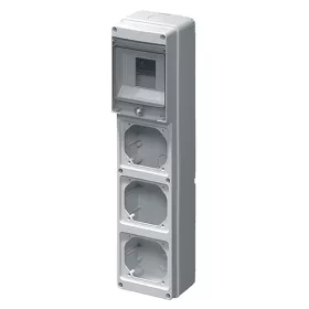 INDUSTRIAL DISTRIBUTOR VERTICAL 3 PLUGS