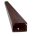 2M 40x25 PLASTIC CABLE DUCT CT2 DARK WALNUT