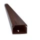 2M 40x25 PLASTIC CABLE DUCT CT2 DARK WALNUT