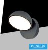 UNIVERSO Outdoor wall lamp 12w 720lm CCT with switch 110x135x135mm IP54 gray 5 years