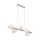 TK LIGHTING CHANDELIER ESTERA 5905 7XG9 WHITE/WOOD