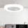 UNIVERSO fan light 65w, LED 48w 3600lm CCT, DC:17W 1050RPM ∅580 x 200mm white