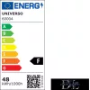 UNIVERSO fan light 65w, LED 48w 3600lm CCT, DC:17W 1050RPM ∅580 x 200mm white