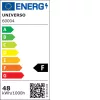 UNIVERSO fan light 65w, LED 48w 3600lm CCT, DC:17W 1050RPM ∅580 x 200mm white