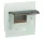 PLASTIC DISTRIBUTION BOX 6 MODULES – RECESSED
