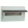 PLASTIC OUTDOOR DISTRIBUTION BOX, 12 MODULES