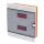 PLASTIC DISTRIBUTION BOX 16 (2X8) MODULES - WALL-MOUNTABLE