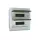 PLASTIC DISTRIBUTION BOX, 24 MODULES - WALL-MOUNTABLE