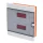 PLASTIC DISTRIBUTION BOX 24 (2X12) MODULES - WALL-MOUNTABLE