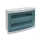 PLASTIC WALL-MOUNTED DISTRIBUTION BOX 36 MODULES - BLUE DOOR