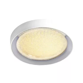 ELDLUX MILKY ceiling lamp 32W+15W WW+NW white/chrome