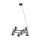 TK LIGHTING CHANDELIER ANABELLE 6844 8XG9 BLACK
