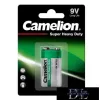 CAMELION SUPER HEAVY DUTY zinc chloride battery 6F22/9V-Block-BP1