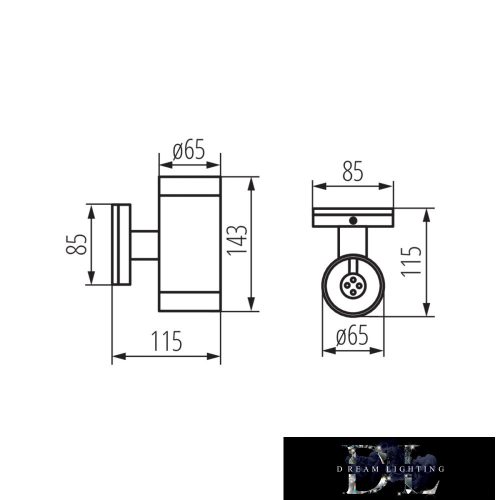 KANLUX BART EL-235 lamp GU10 