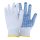 COTTON GLOVES WITH PVC DOT PATTERN SIZE 9