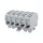 CONNECTOR BLOCK DIN RAIL 5X(2X16MM2/2X25MM2 GREY