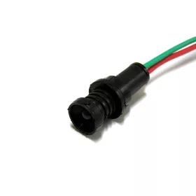 INDICATOR LIGHT D5MM 12-24V AC/DC, RED