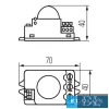 KANLUX ROLF MINI JQ-L motion detector