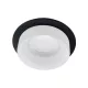 SA-045/1 SPOT LIGHT FIXTURE 1XGU5.3 ROUND BLACK/WHITE