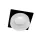 SA-045/1 SPOT LIGHT 1XGU5.3 SQUARE BLACK/WHITE