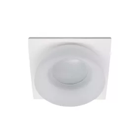 SA-045/1 SPOT LIGHT 1XGU5.3 SQUARE WHITE/WHITE