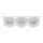 SA-045/3 SPOT LIGHT 3XGU5.3 SQUARE WHITE/WHITE