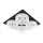SA-045/4 SPOT LIGHT 4XGU5.3 SQUARE BLACK/WHITE