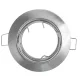 SA-51R SATIN NICKEL RECESSED LAMP, MOVABLE