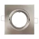 SA-51S SATIN NICKEL RECESSED LAMP, MOVABLE