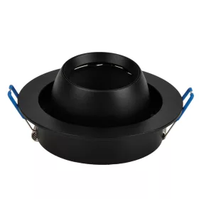EL-8326 GU10 ALUMINIUM, BLACK, DOWN LIGHT