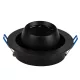 EL-8326 GU10 ALUMINIUM, BLACK, DOWN LIGHT