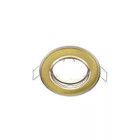   SA-91 SPOTLIGHT ALUMINUM BODY SATIN GOLD/CHROME  12V MR16 LAMP 