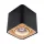 DL-044 SPOT LIGHT 1XGU10 SQUARE TILTABLE GOLD/BLACK
