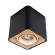 DL-044 SPOT LIGHT 1XGU10 SQUARE TILTABLE GOLD/BLACK