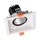 SQUARE LED MOVABLE SPOTLIGHT 15W 230V 4000K WHITE