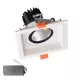 ANGULAR LED SPOTLIGHT 30W 230V 3000K WH+EMERGENCY KIT