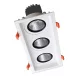 TRIPLE LED MOVABLE SPOTLIGHT 3X30W 230V 4000K WHITE