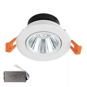 LED SPOTLIGHT 20W 230V 4000K WHITE IP44+EMERGENCY KIT