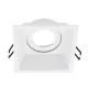 RECOVERED SQUARE DOWN LIGHT EL-259SQ GU10 WHITE
