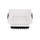 EL-6226 RECESSED ANGULAR LED DOWNLIGHT 12W 4000K+EM