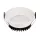 EL-6227 RECESSED ROUND LED DOWNLIGHT 24W 3000K+EM