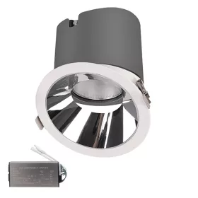   EL-6453 LED DOWNLIGHT INМ 12W 3000K 38° HONEY+EMERGENCY KIT