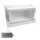 RECESSED DOWN LIGHT EL-6705 40W 4000K, WHITE+EMERGENCY KIT