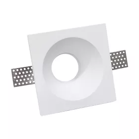 GYPSUM SPOTLIGHT SQUARE GU10 120x120