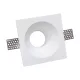 GYPSUM SPOTLIGHT SQUARE GU10 120x120