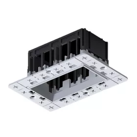 MODENA 2 MODULE FLUSH-MOUNTED BOX WITHOUT FRAME