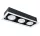 LED SPOTLIGHT QUAD312 12W 3XE27 2700K DARK GREY