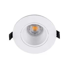 LED PLASTIC ROUND SPOTLIGHT PAR 16 COB 7W 2700-3000K WHITE