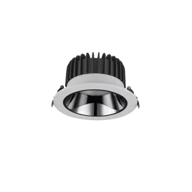   LED DOWNLIGH TS0940 9W, 240V, 4000K, 60ᴼ, IP44, WHITE+ EMERGENCY KIT