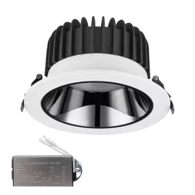 EL-6228 RECESSED LED DOWNLIGHT 30W 3000K WH/GR+EM